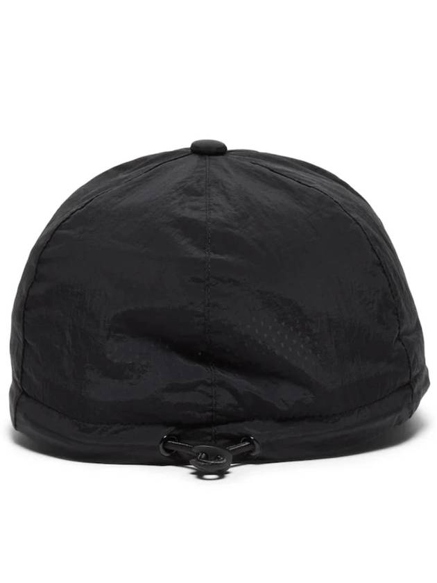 Nylon Logo Ball Cap Black - STONE ISLAND - BALAAN 3