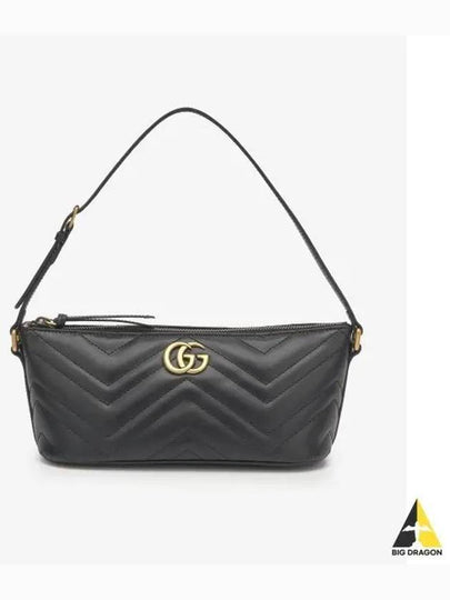 GG Marmont Shoulder Bag Black - GUCCI - BALAAN 2