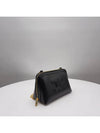 Coeur Triomphe Chain Clutch Bag Black - CELINE - BALAAN 3