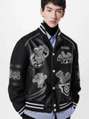 Men s Jacket Varsity Blouson Black 1AAUZ0 - LOUIS VUITTON - BALAAN 2