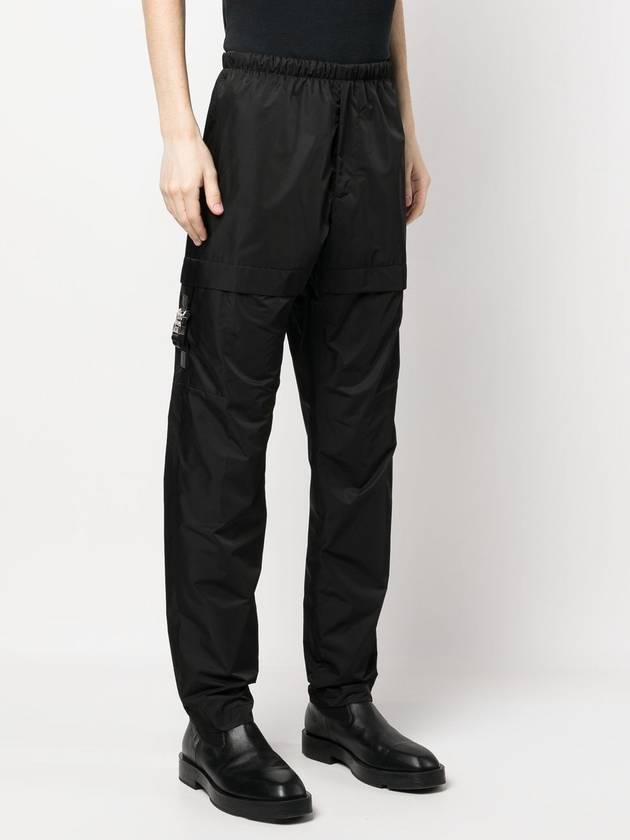 cargo buckle track pants black - GIVENCHY - BALAAN 4