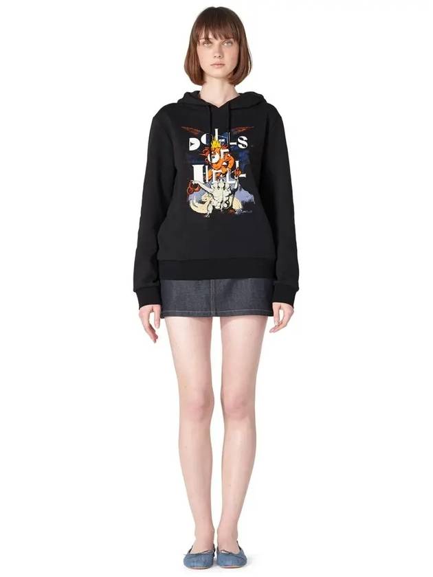 Dolls Of Hell Hoodie Black - A.P.C. - BALAAN 4