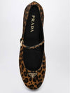 Honey Printed Leather Ballerinas - PRADA - BALAAN 4