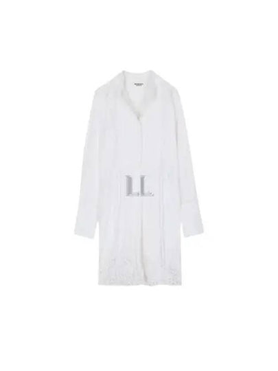 Rehana Cotton Short Dress White - ISABEL MARANT - BALAAN 2