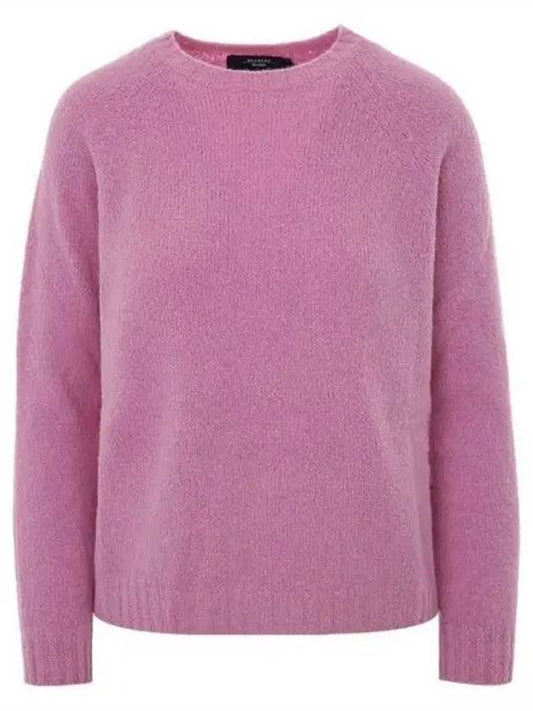 Ghiacci Alpaca Knit Top Pink - MAX MARA - BALAAN 2