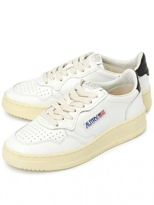 Medalist Goatskin Low Top Sneakers White - AUTRY - BALAAN 2