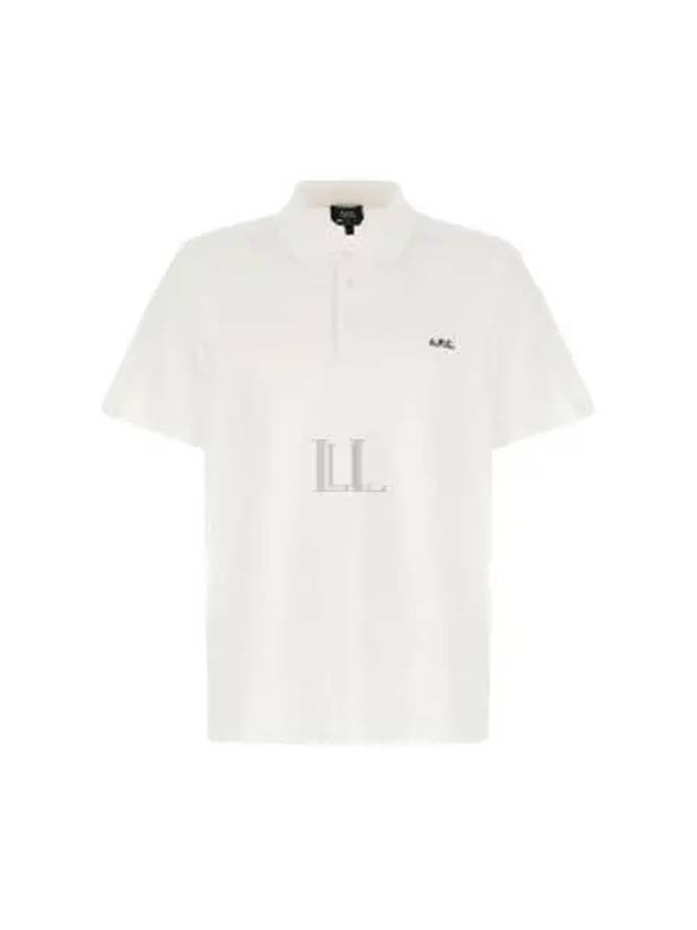 Carter Cotton Polo Shirt White - A.P.C. - BALAAN 2