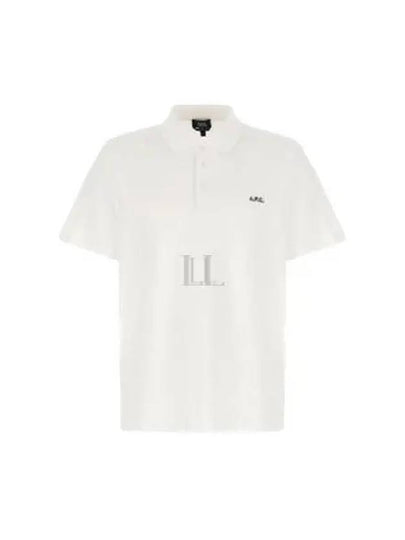 Carter Cotton Polo Shirt White - A.P.C. - BALAAN 2