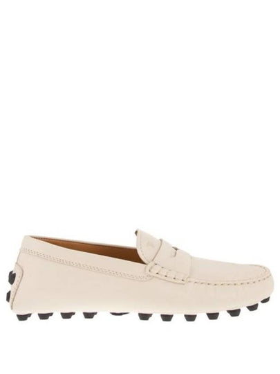 Gomino Moccasin Driving Shoes Cream - TOD'S - BALAAN 2