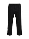 W.U. Straight Pants Black - NEEDLES - BALAAN 2