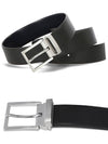 Giupi logo double sided 50512765 004 leather belt - HUGO BOSS - BALAAN 2