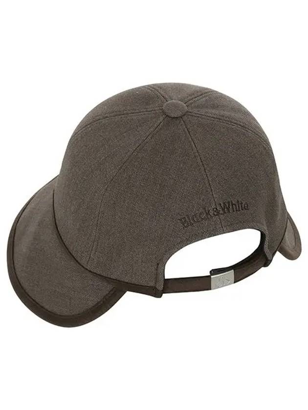 Fall Wide Brim Hat 8633LXAHBROWN - BLACK&WHITE - BALAAN 3