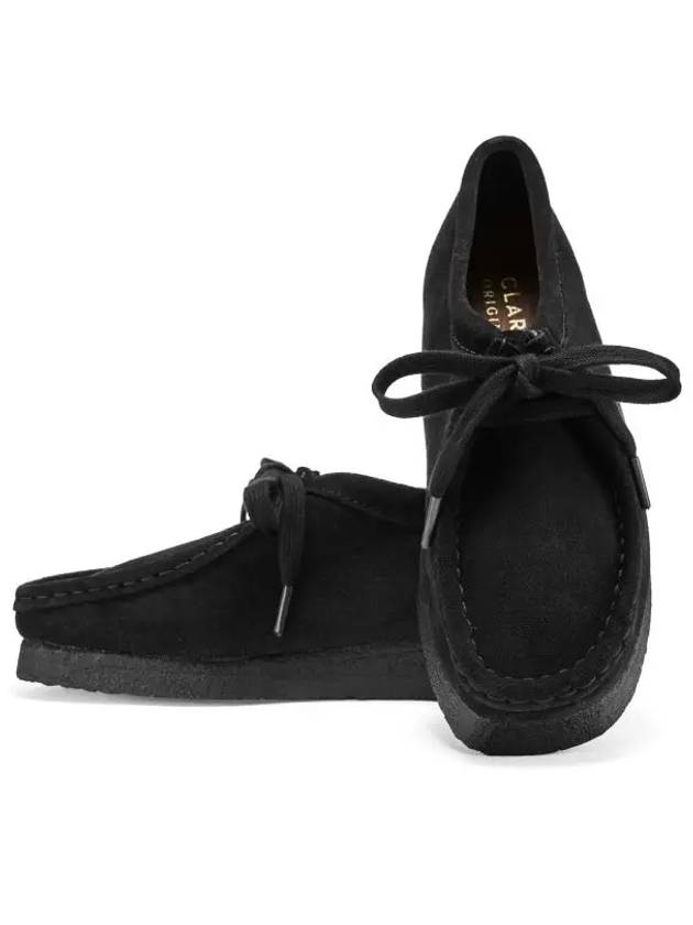 Wallaby Suede Loafers Black - CLARKS - BALAAN 4