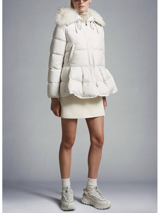 Locustelle Down Short Padding White - MONCLER - BALAAN 3