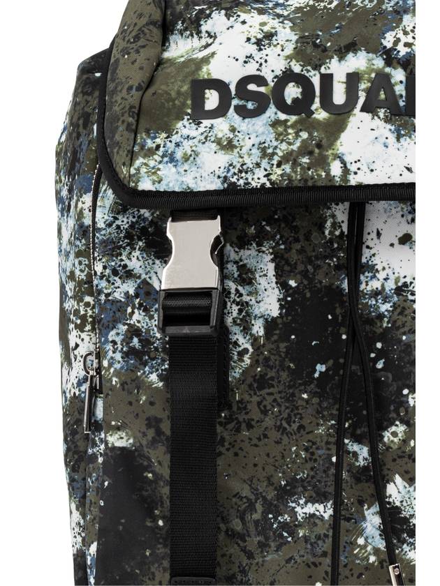 Dsquared2 Backpack With Print, Men's, Green - DSQUARED2 - BALAAN 6