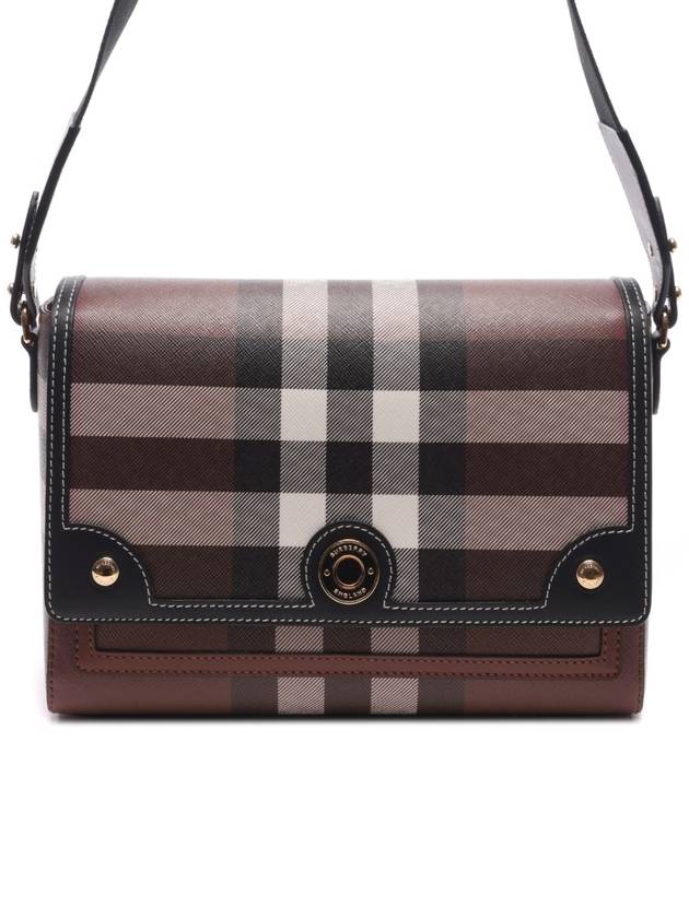 Note Shoulder Bag Dark Birch Brown - BURBERRY - BALAAN 2