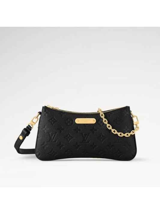 Mini Shoulder Crossbag Rib Pochette Monogram Empreinte Black M83301 - LOUIS VUITTON - BALAAN 1