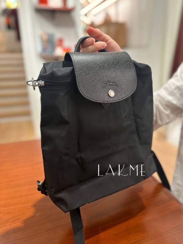 Le Pliage M Backpack Black - LONGCHAMP - BALAAN 4