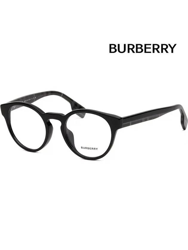 Glasses frame BE2354F 3996 round horn rim Asian fit - BURBERRY - BALAAN 1