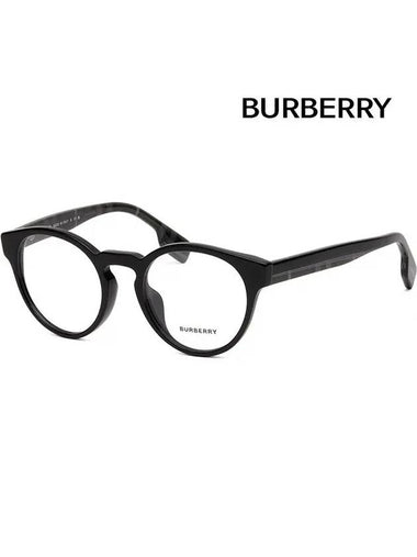 Glasses frame BE2354F 3996 round horn rim Asian fit - BURBERRY - BALAAN 1