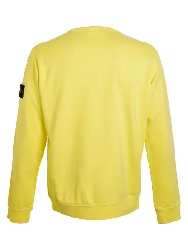 Wappen Pocket Sweatshirt Yellow - STONE ISLAND - BALAAN 4