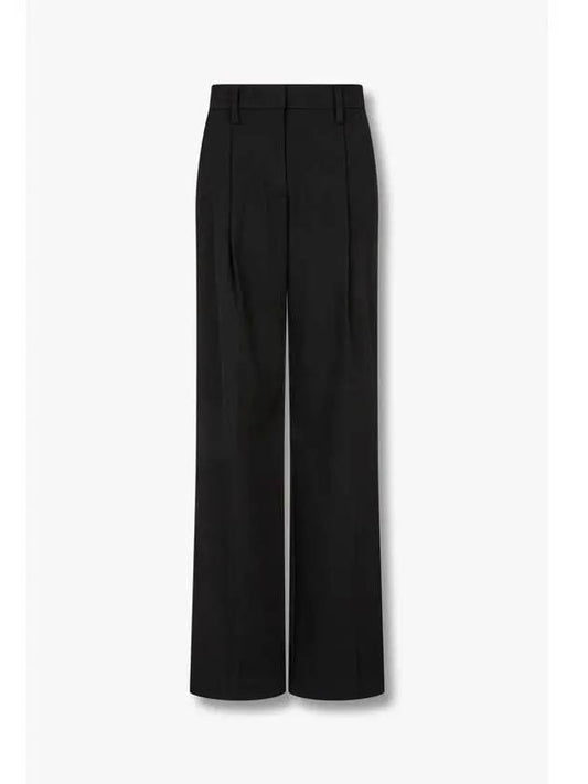 Relaxed One Tuck Easy Pants Alex Pant Black - REFORMATION - BALAAN 1