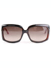 David Lady Square Black Red Sunglasses 1O5HA 57D16 - DIOR - BALAAN 3