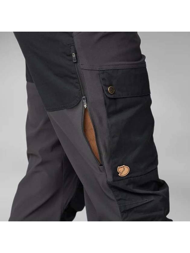 Cap trousers men's hiking pants regular fit KEB TROUSERS M F87176 - FJALL RAVEN - BALAAN 8