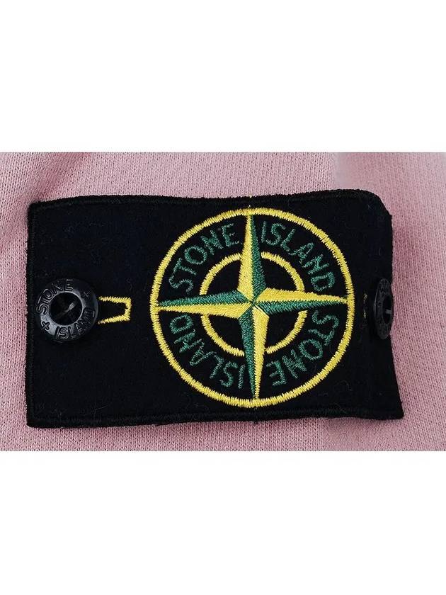 Wappen Patch Crew Neck Sweatshirt Rose Quartz - STONE ISLAND - BALAAN 5