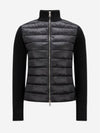 Women s Padded Wool Cardigan Black J10939B00025 M1131 - MONCLER - BALAAN 1