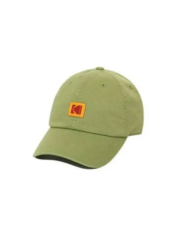 KODAK Apparel Square Logo Relax Fit Ball Cap GREEN - KODO - BALAAN 1