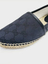 GG Canvas Espadrille Black - GUCCI - BALAAN 8