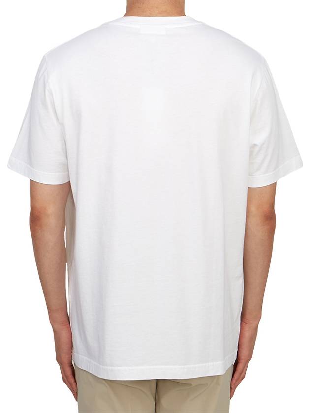 Speedy Fox Patch Comfort Short Sleeve T-Shirt White - MAISON KITSUNE - BALAAN 4