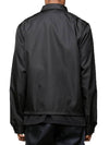 Re-Nylon Zip Up Gabardine Blouson Jacket Black - PRADA - BALAAN 4