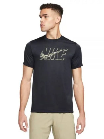 23 Men's Dri-Fit Legend Camo Tee DZ2741 010 TEE RLGD - NIKE - BALAAN.