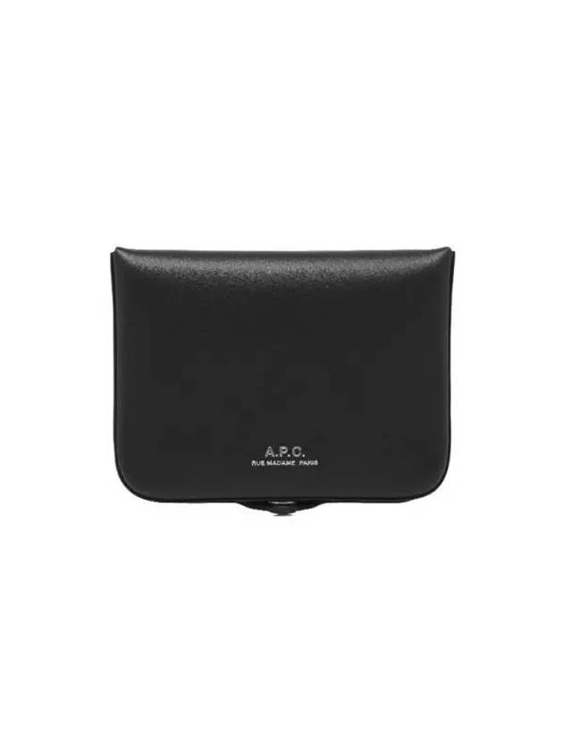 Josh Leather Coin Wallet Black - A.P.C. - BALAAN 3