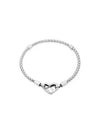 Moments Stud Chain Bracelet Silver - PANDORA - BALAAN 2