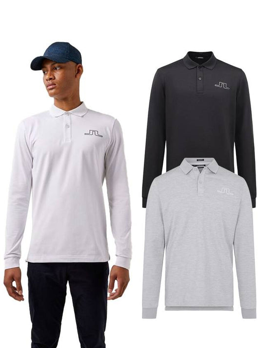 Bridge Regular Fit Long Sleeve Golf Polo GMJT04529 - J.LINDEBERG - BALAAN 1