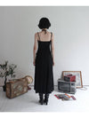 Shirring Strap Tube Dress BLACK Top Women s Long One Piece - RUBATI - BALAAN 10