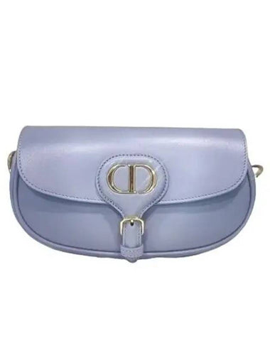 Bobby East West Calfskin Shoulder Bag Horizon Blue - DIOR - BALAAN 1