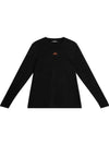 Shauna Logo Long Sleeve T-Shirt Black - J.LINDEBERG - BALAAN 2