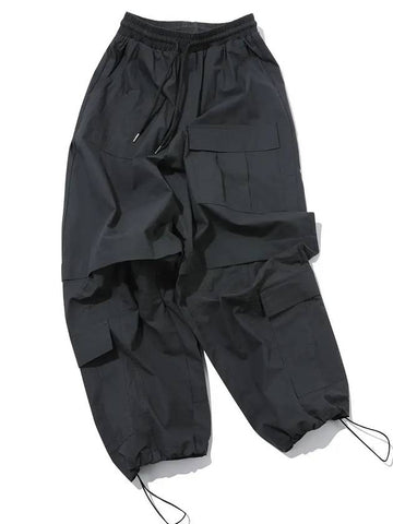 Double pocket cargo wide pants charcoal - CPGN STUDIO - BALAAN 1