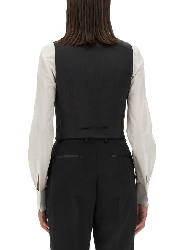 DOUBLE-BREASTED TUXEDO VEST - DOLCE&GABBANA - BALAAN 3