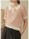 Sweet Tooth Twist Collar Knit Top - MICANE - BALAAN 4