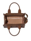 Mini Micro Leather Tote Bag Brown - MARC JACOBS - BALAAN 8
