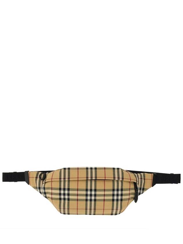 Vintage Check Nylon Belt Bag Beige - BURBERRY - BALAAN 2