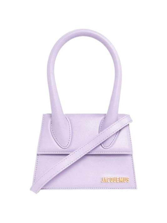Le Chiquito Moyen Shoulder Bag Purple - JACQUEMUS - BALAAN.