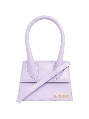 Le Chiquito Moyen Signature Tote Bag Lilac - JACQUEMUS - BALAAN 1