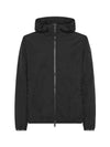 Nigle U Lightweight Tech Zip Up Hoodie Black - PEUTEREY - BALAAN 1