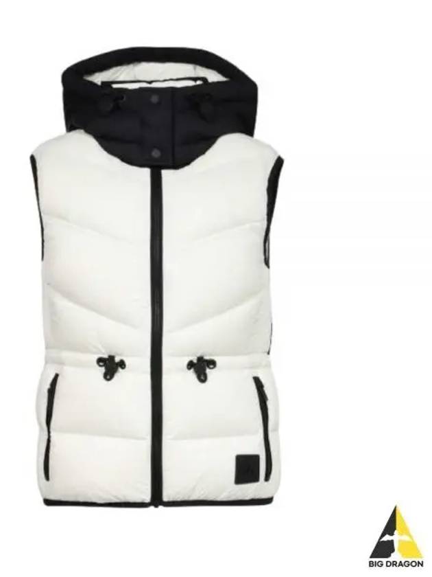 Women's Park Hood Padded Vest White - MOOSE KNUCKLES - BALAAN 2